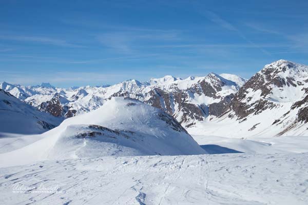 Il panorama verso Oberland Bernese