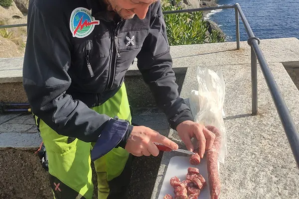 pausa pranzo escursionista