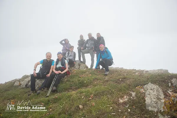 Foto in cima al Monte Castello