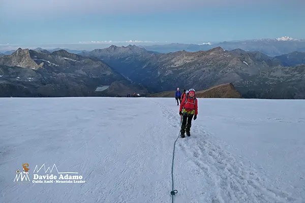 Alba rifugio Gnifetti