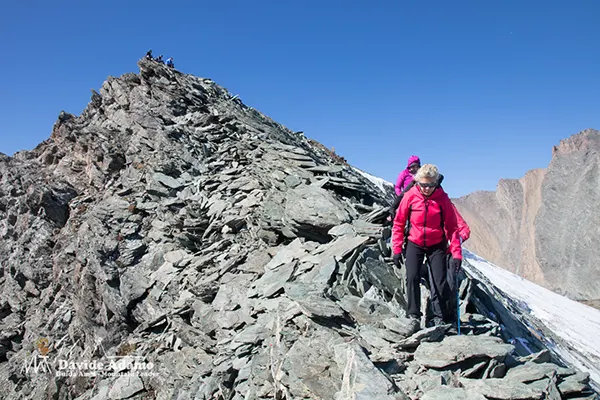 Cresta rossa Grivola