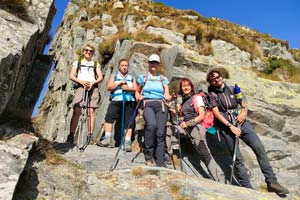 Gruppo escursionisti in Valgrande