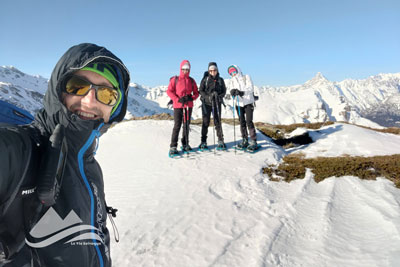 ciaspolata in svizzera