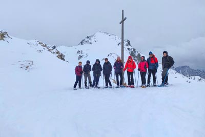 Ciaspolata in valle d'aosta