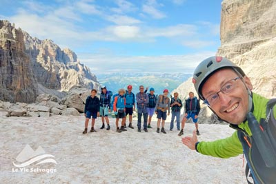 Trekking sulle dolomiti di brenta
