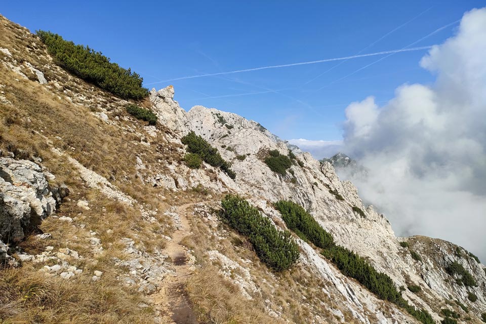 sentiero salita Valdritta