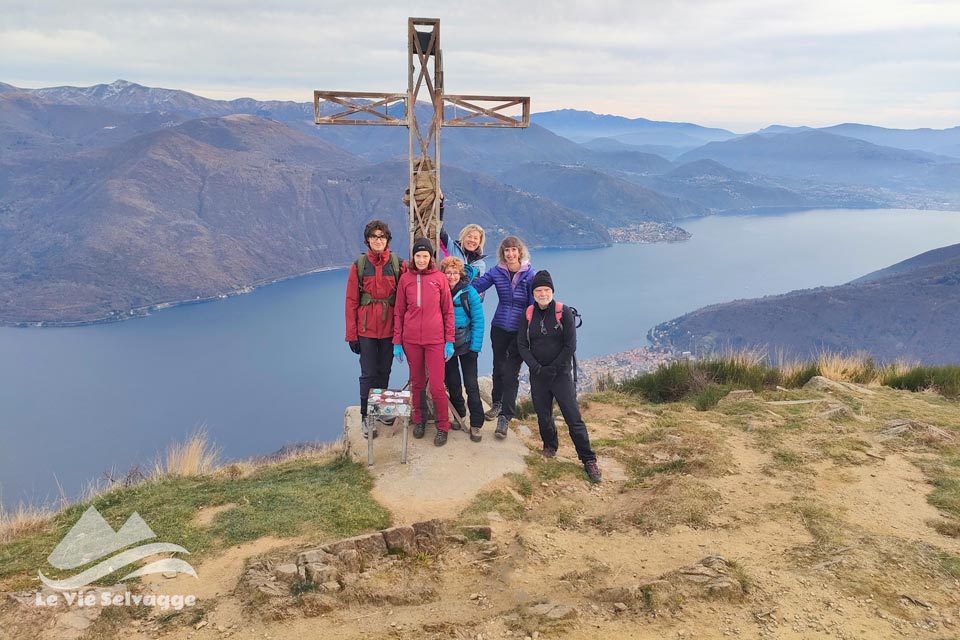 Escursione sul Monte Giove siamo in cima