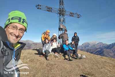 Escursione sullo Zucco di Valmana in Valle Imagna