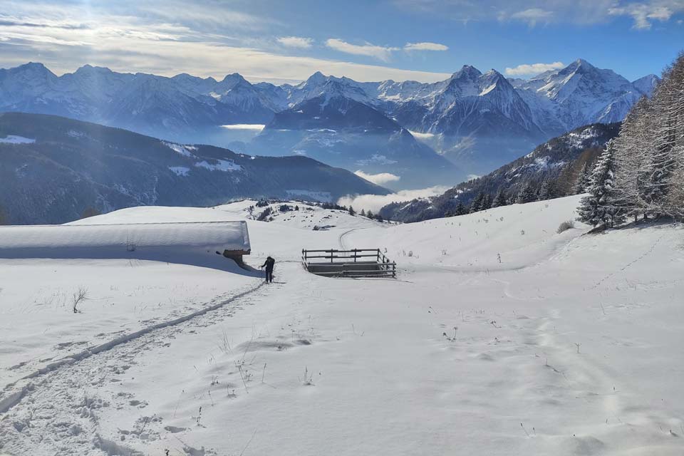 Ciaspolata all'Alpe Fontaney