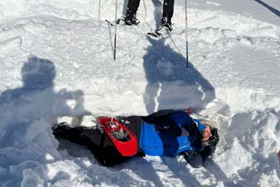 Giornata di esercitazione di autosoccorso in valanga al Sempione