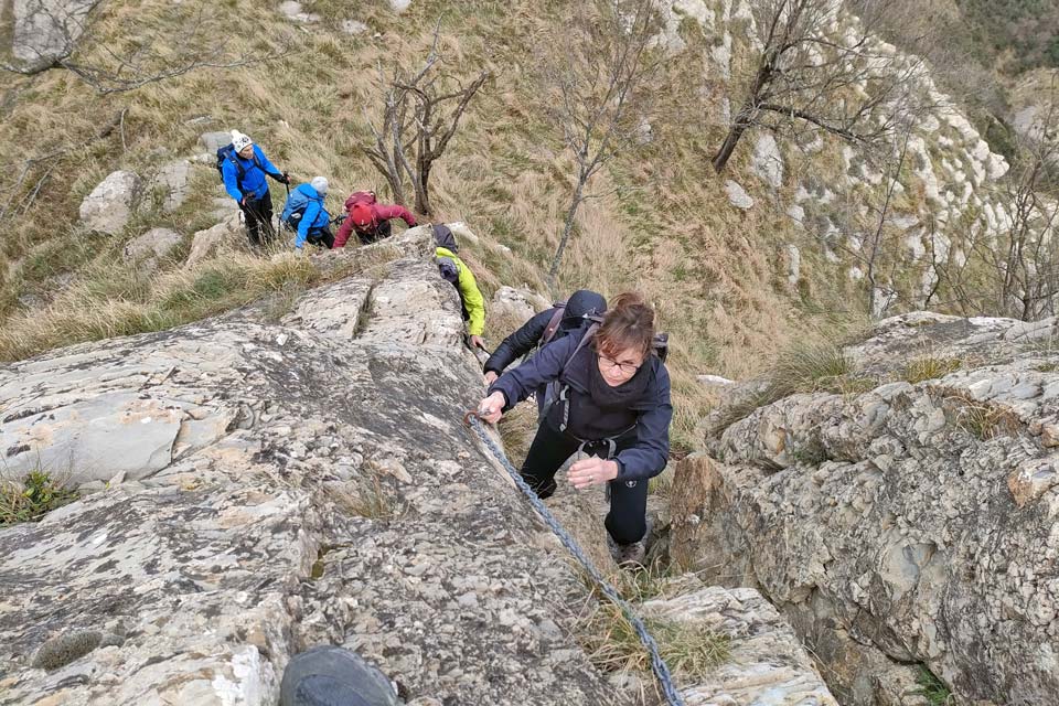 In azione sui tratti attrezzati