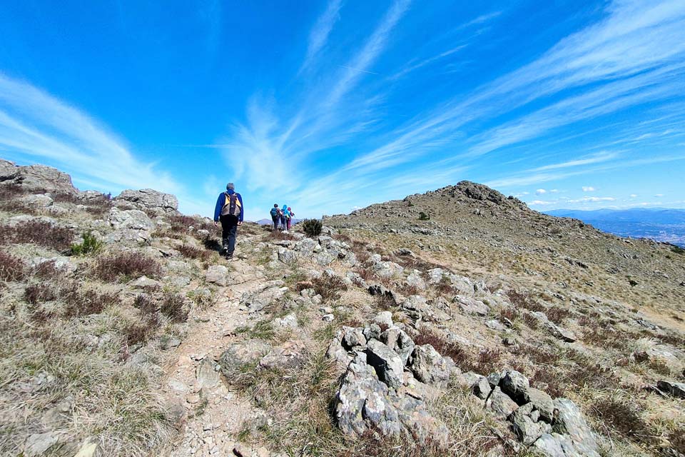 Escursione sulle tardie le nuvole