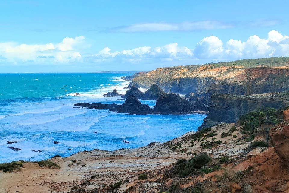 Le scogliere lungo la rota vicentina