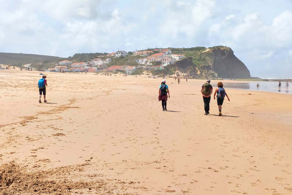 camminata sulle spiagge del sentiero dei pescatori
