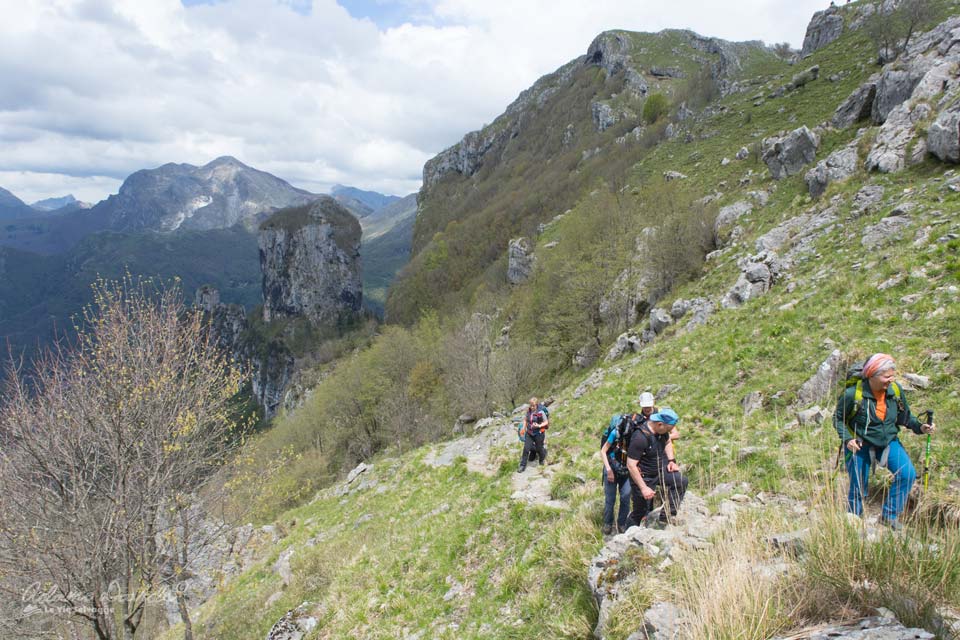 Il Monte Procinto sulle Alpi Apuane