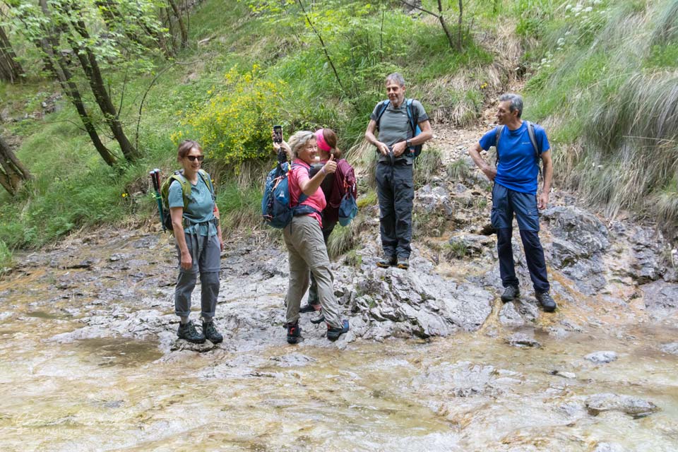 un guado sul torrente era