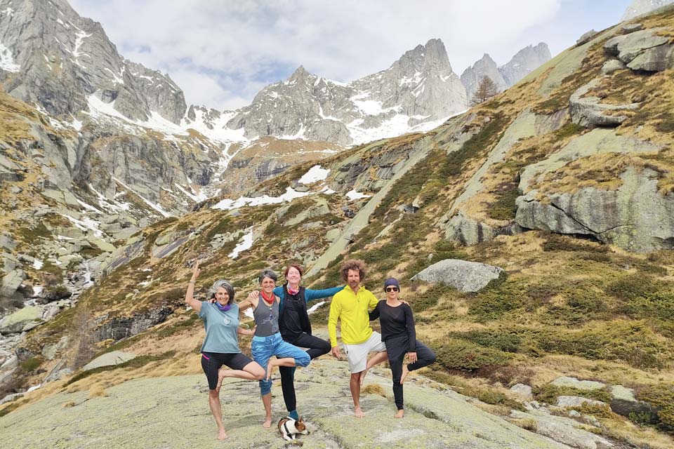 Corce parravicini, pratica yoga