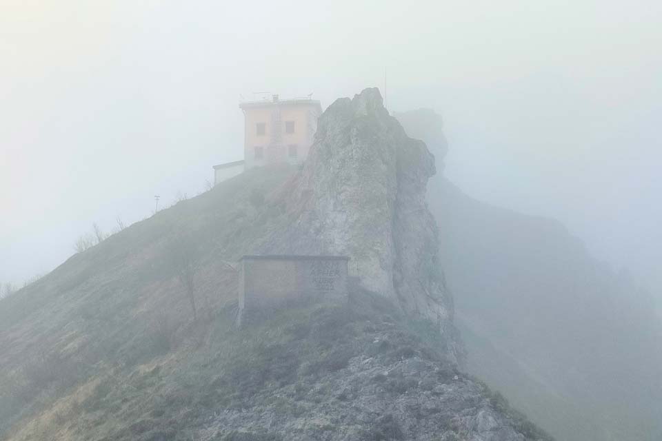 Arrivo al Rifugio Rosalba