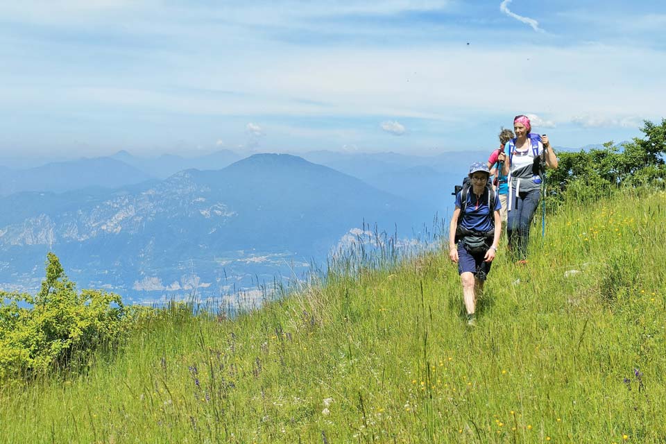 Trekking sulle creste del Monte Baldo