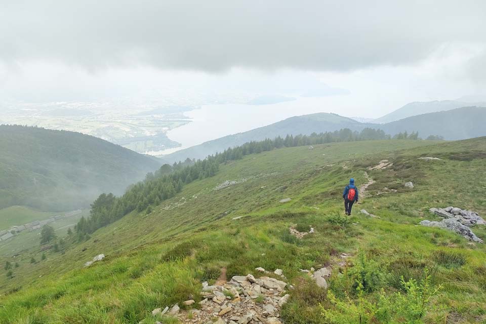 Sasso canale schiarite alpeggi
