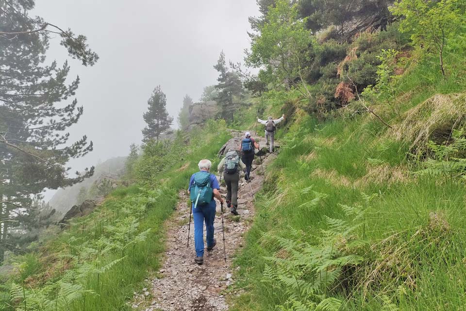 Salita al rifugio Monte Barone