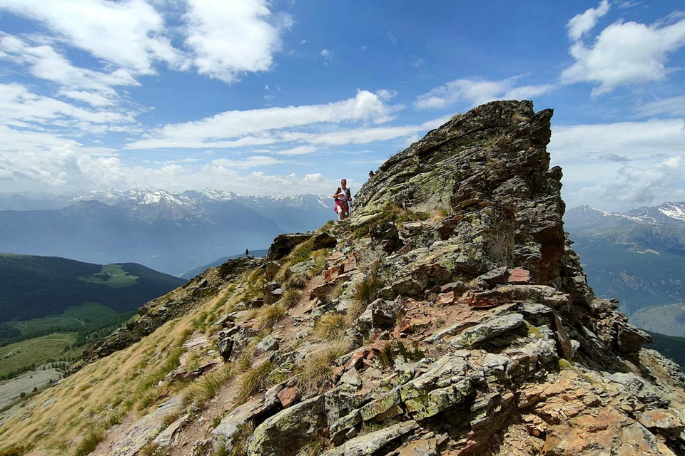 monte tantanè cresta