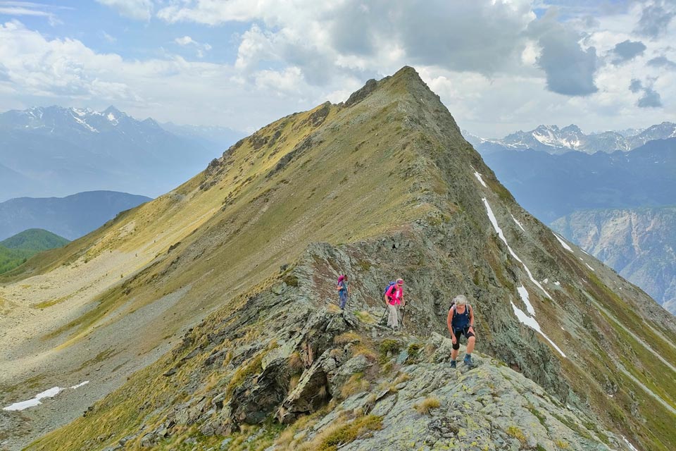 escursione monte tantane discesa