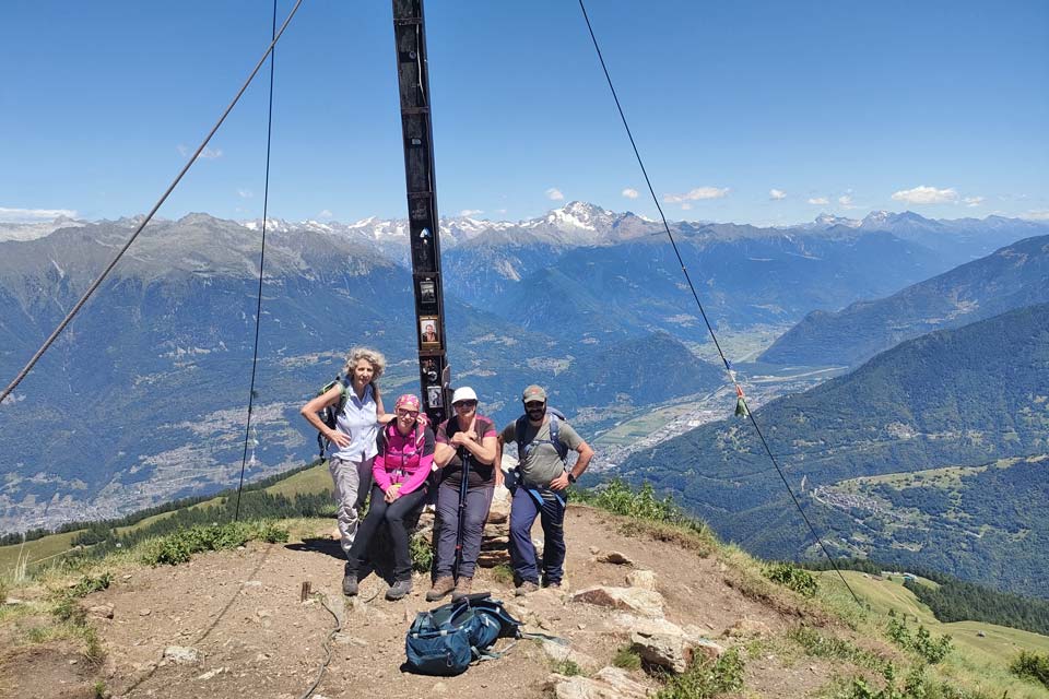 Cima rosetta escursione di gruppo