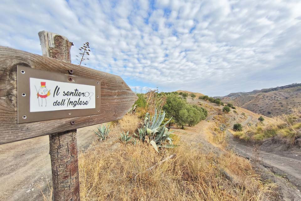 sentiero inglese calabria percorso