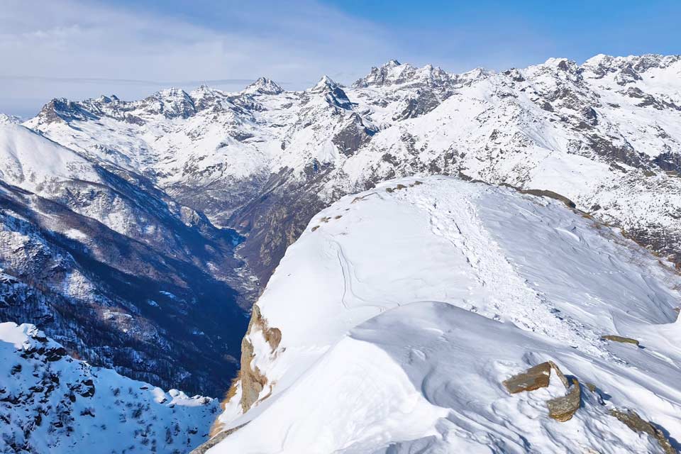 Punta Cialma e il Gran Paradiso