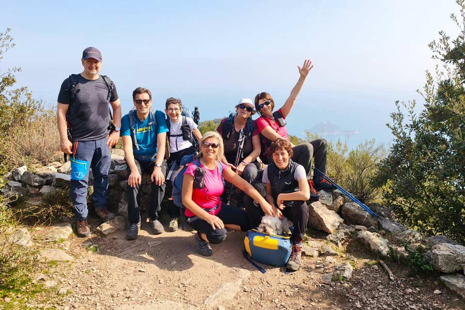 In cima al Monte Bignone