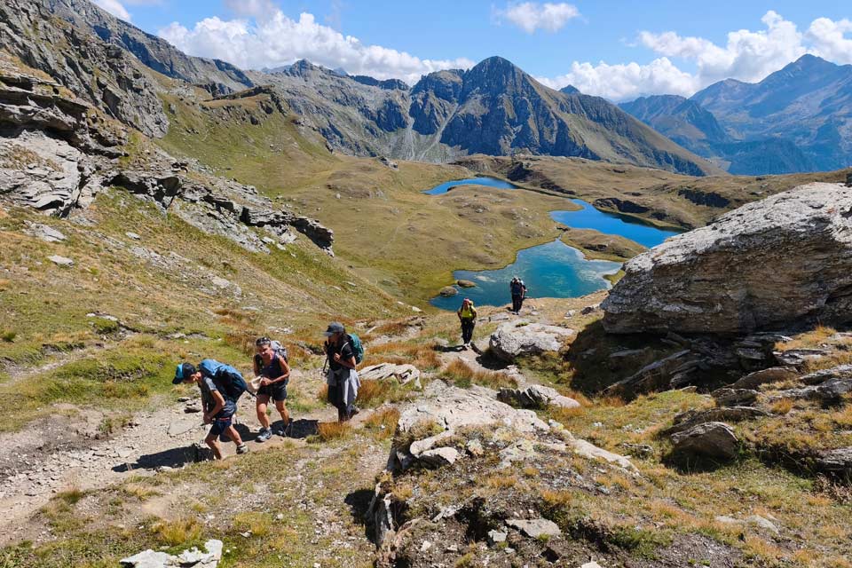 Salendo tra i laghi