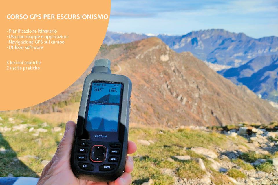 Corso GPS per escursionismo