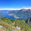 Il panorama dal Corno Centrale