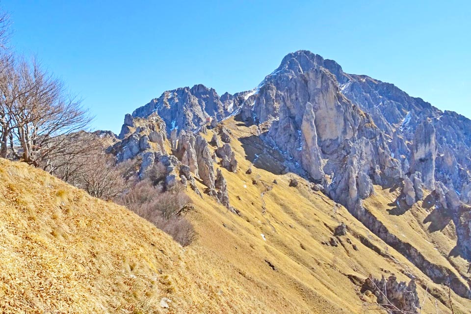 Zucco di Malavello e cresta di Portorella