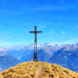 La cima con vista sulle retiche
