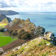 la splendida costa nord del Devon