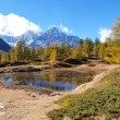 Il Lago con vista sulle cime del Sempione