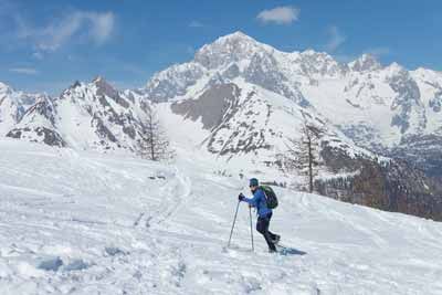 Week End lungo di ciaspolate in valle d'aosta occidentale