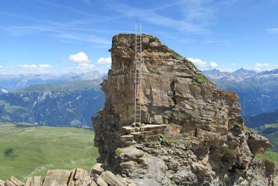 Salita al Piz Beverin 3.000 m nelle Alpi Svizzere